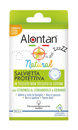 ALONTAN NATURAL SALVIETTA MONOUSO 12 PEZZI - Farmapre
