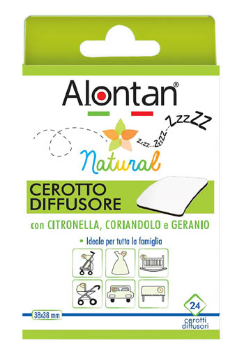 ALONTAN NATURAL CEROTTO ANTIZANZARA ADESIVO 21 PEZZI - Farmapre
