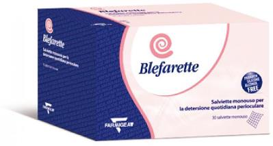 SALVIETTINE OCULARI MEDICATE BLEFARETTE SENZA PARABENI SENZA SILICONE SENZA ALCOOL 30 PEZZI - Farmapre