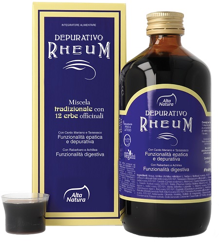 DEPURATIVO RHEUM MISCELA ERBE OFFICINALI 250 ML - Farmapre