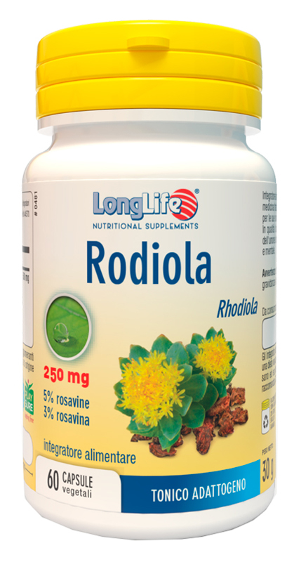 LONGLIFE RODIOLA 60 CAPSULE VEGETALI - Farmapre