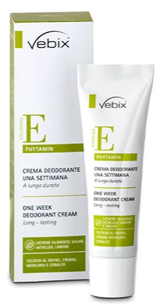 VEBIX PHYTAMIN CREMA DEODORANTE 1 SETTIMANA 25 ML - Farmapre