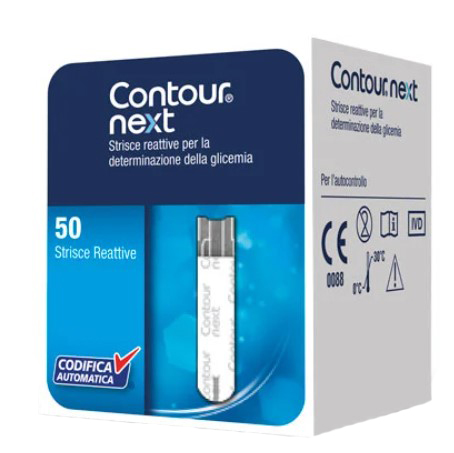 CONTOUR GLICEMIA STRISCE REATTIVE 50 PEZZI - Farmapre