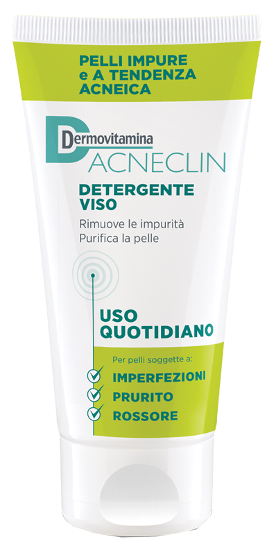 DERMOVITAMINA ACNECLIN DETERGENTE VISO USO QUOTIDIANO 200 ML - Farmapre