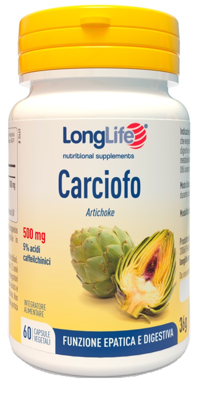 LONGLIFE CARCIOFO 60 CAPSULE VEGETALI - Farmapre