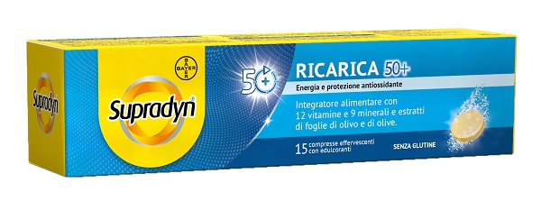SUPRADYN RICARICA 50+ 15 COMPRESSE EFFERVESCENTI - Farmapre