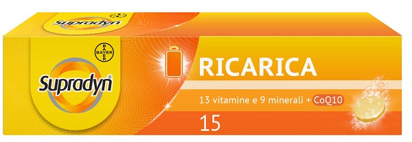 SUPRADYN RICARICA 15 COMPRESSE EFFERVESCENTI - Farmapre