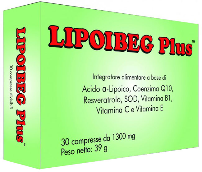 LIPOIBEG PLUS 30 COMPRESSE DA 1300 MG - Farmapre