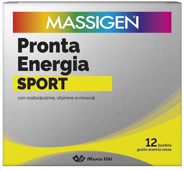 MASSIGEN SPORT PRONTA ENERGIA 12 BUSTINE - Farmapre