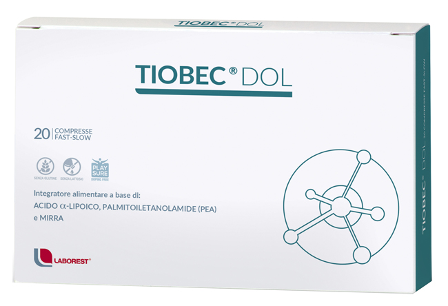 TIOBEC DOL 20 COMPRESSE DA 1455 MG - Farmapre