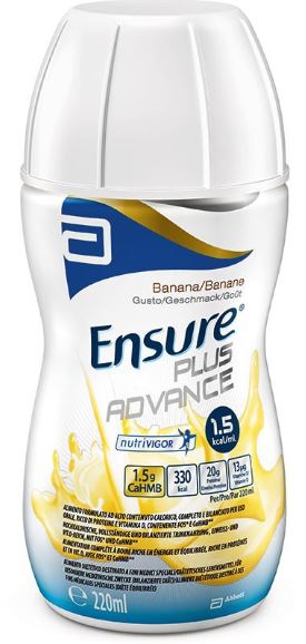 ENSURE PLUS ADVANCE BANANA 4 BOTTIGLIE DA 220 ML - Farmapre