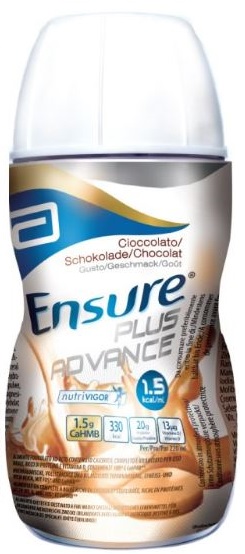 ENSURE PLUS ADVANCE CIOCCOLATO 4 BOTTIGLIE DA 220 ML - Farmapre