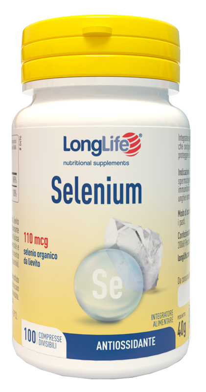 LONGLIFE SELENIUM 100 COMPRESSE DIVISIBILI - Farmapre