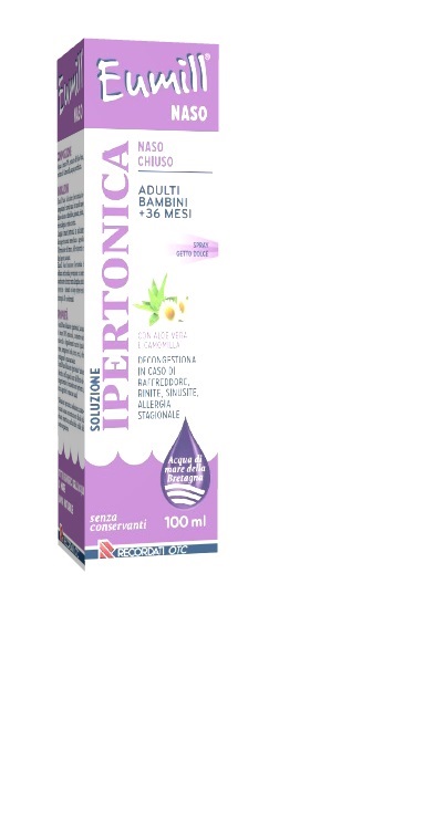 EUMILL NASO SPRAY SOLUZIONE IPERTONICA 100 ML - Farmapre