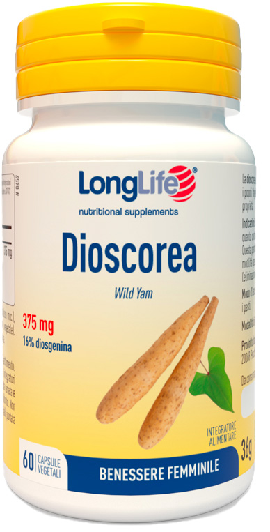 LONGLIFE DIOSCOREA 60 CAPSULE - Farmapre