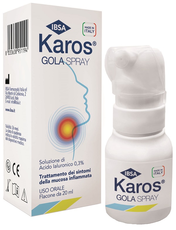 KAROS SPRAY ORALE 0,3% 20 ML - Farmapre