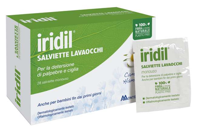 IRIDIL SALVIETTINE LAVAOCCHI 28 PEZZI - Farmapre