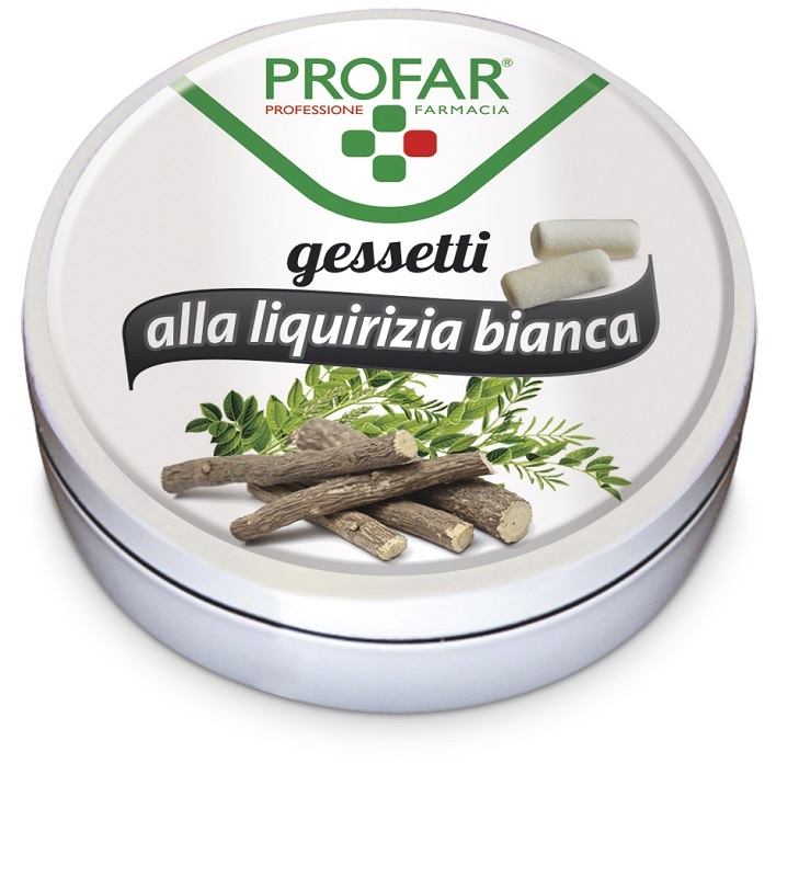 PROFAR GESSETTI LIQUIRIZIA BIANCHI 40 G - Farmapre