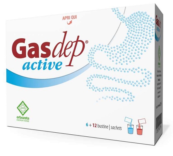 GASDEP ACTIVE 6+12 BUSTINE - Farmapre