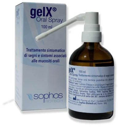 GEL SPRAY ORALE PER TRATTAMENTO SINTOMATICO SEGNI E SINTOMI ASSOCIATI ALLE MUCOSITI ORALI - Farmapre