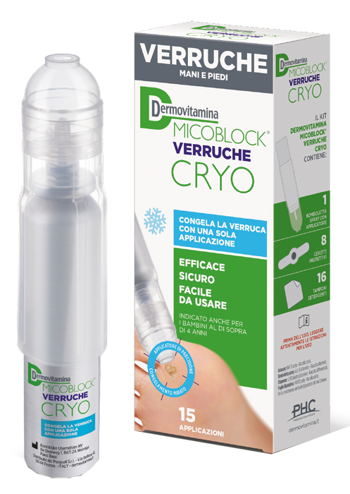 DERMOVITAMINA MICOBLOCK VERRUCHE CRYO SPRAY 38 ML - Farmapre