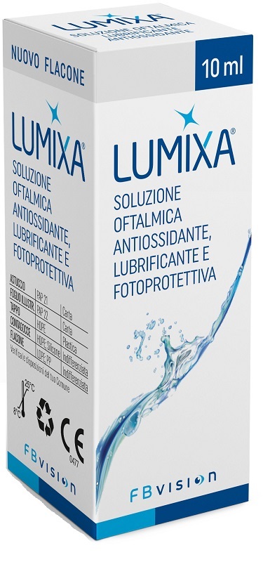 LUMIXA SOLUZIONE OFTALMICA LUBRIFICANTE ANTIOSSIDANTE 10 ML - Farmapre