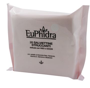EUPHIDRA SALVIETTINE STRUCCANTI 20 PEZZI - Farmapre