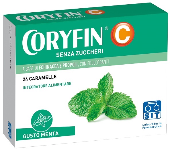 CORYFIN C SENZA ZUCCHERO MENTOLO 48 G - Farmapre