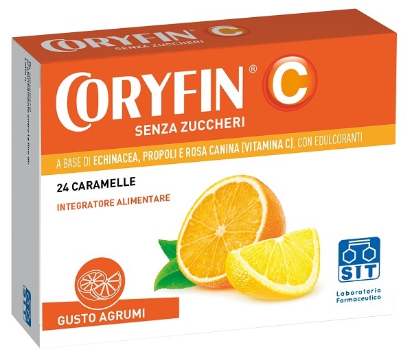 CORYFIN C SENZA ZUCCHERO AGRUMI 48 G - Farmapre