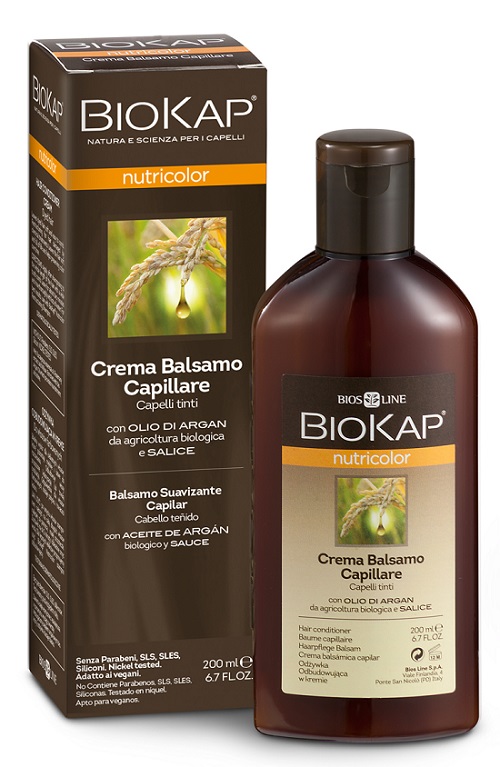 BIOKAP NUTRICOLOR CREMA BALSAMO CAPILLARE 200 ML - Farmapre