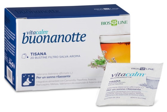 VITACALM BUONANOTTE TISANA 20 BUSTINE - Farmapre