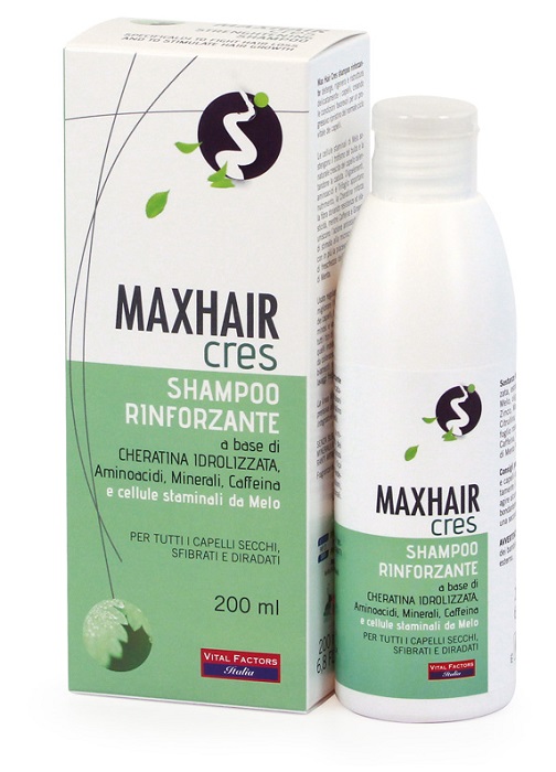 MAXHAIR CRES SHAMPOO RINFORZANTE 200 ML - Farmapre