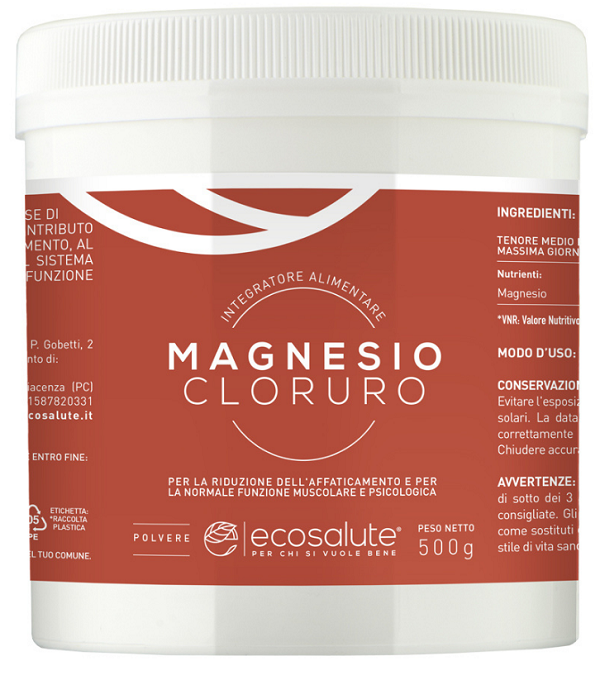 MAGNESIO CLORURO POLVERE 500 G - Farmapre