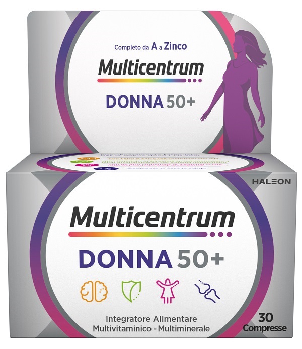 MULTICENTRUM DONNA 50+ 30 COMPRESSE - Farmapre