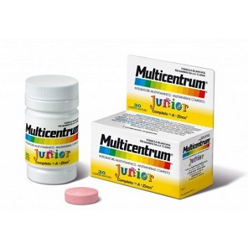 MULTICENTRUM JUNIOR 30 COMPRESSE - Farmapre