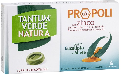 TANTUM VERDE NATURA PASTIGLIE GOMMOSE EUCALIPTO & MIELE 30 G - Farmapre