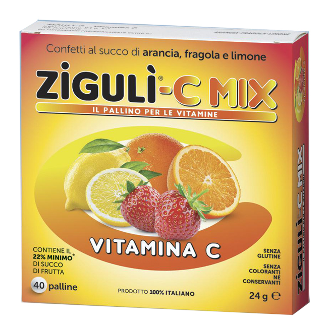 ZIGULI C MIX 40 PALLINE 24 G - Farmapre