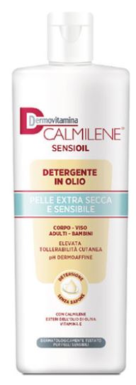 DERMOVITAMINA CALMILENE SENSIOIL DETERGENTE IN OLIO SENZA SAPONE PER PELLE EXTRA SECCA E SENSIBILE 500 ML - Farmapre