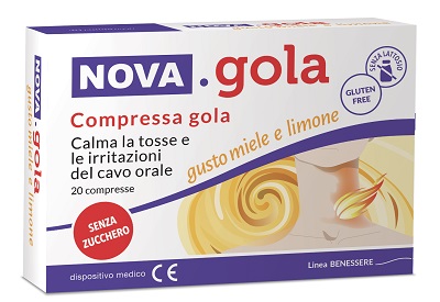 NOVA GOLA LIMONE/MIELE 20 COMPRESSE - Farmapre