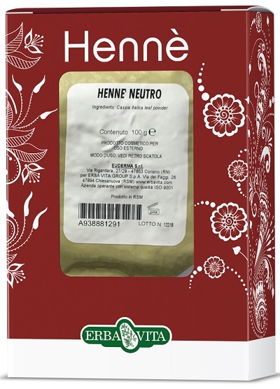 HENNE COLORANTE CAPELLI NEUTRO 100 G - Farmapre