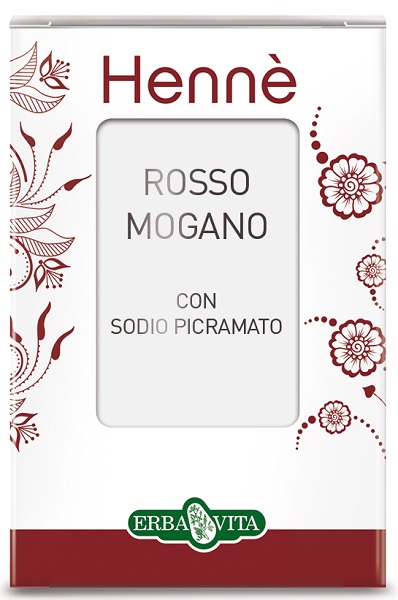 HENNE COLORANTE CAPELLI ROSSO MOGANO 100 G - Farmapre
