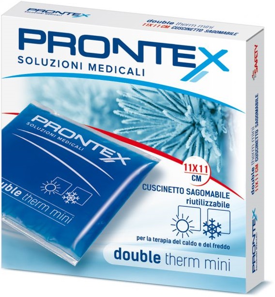PRONTEX CUSCINETTO IN GEL RIUTILIZZABILE DOUBLE THERM 11X11CM - Farmapre