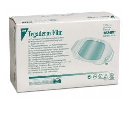 MEDICAZIONE TRASPARENTE STERILE SEMIPERMEABILE IN POLIURETANO TEGADERM FILM CM10X12 5 PEZZI - Farmapre