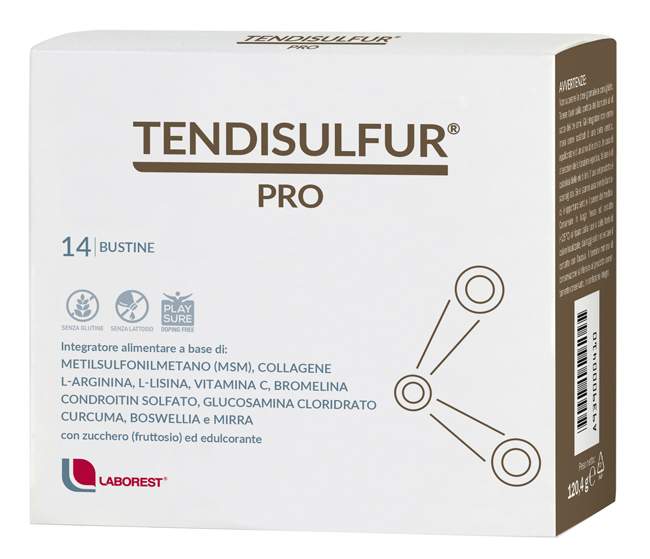 TENDISULFUR PRO 14 BUSTINE DA 8,6G - Farmapre