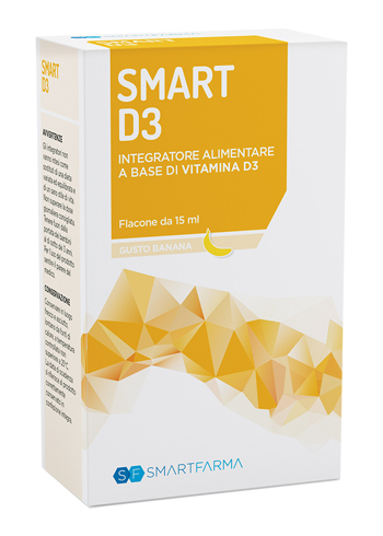 SMART D3 GOCCE 15 ML GUSTO BANANA - Farmapre