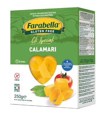 FARABELLA CALAMARI SENZA GLUTINE 250 G - Farmapre