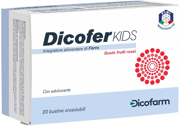DICOFER KIDS 20 BUSTINE OROSOLUBILI - Farmapre