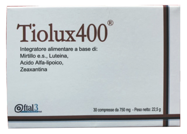 TIOLUX 400 30 COMPRESSE - Farmapre