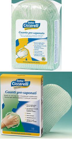 CICCARELLI GUANTO PRESAPONATO 20 PEZZI - Farmapre