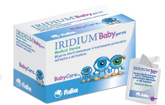 GARZA OCULARE MEDICATA IRIDIUM BABY 28 PEZZI - Farmapre
